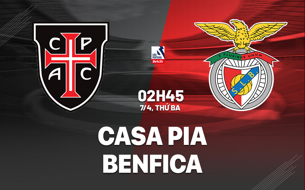 nhan dinh bong da du doan Casa Pia vs Benfica vdqg bo dao nha hom nay