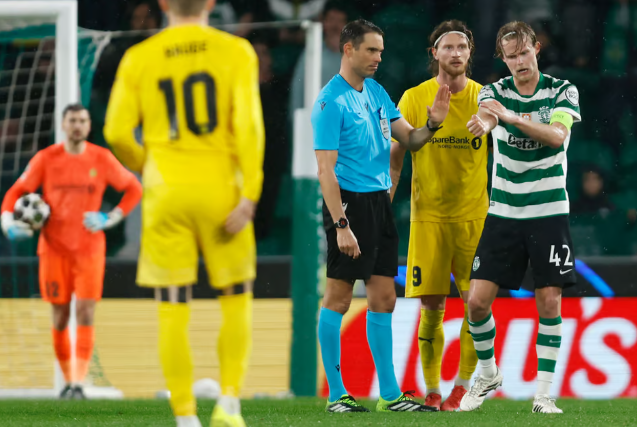 Sporting mat Hjulmand o tran tu ket luot di