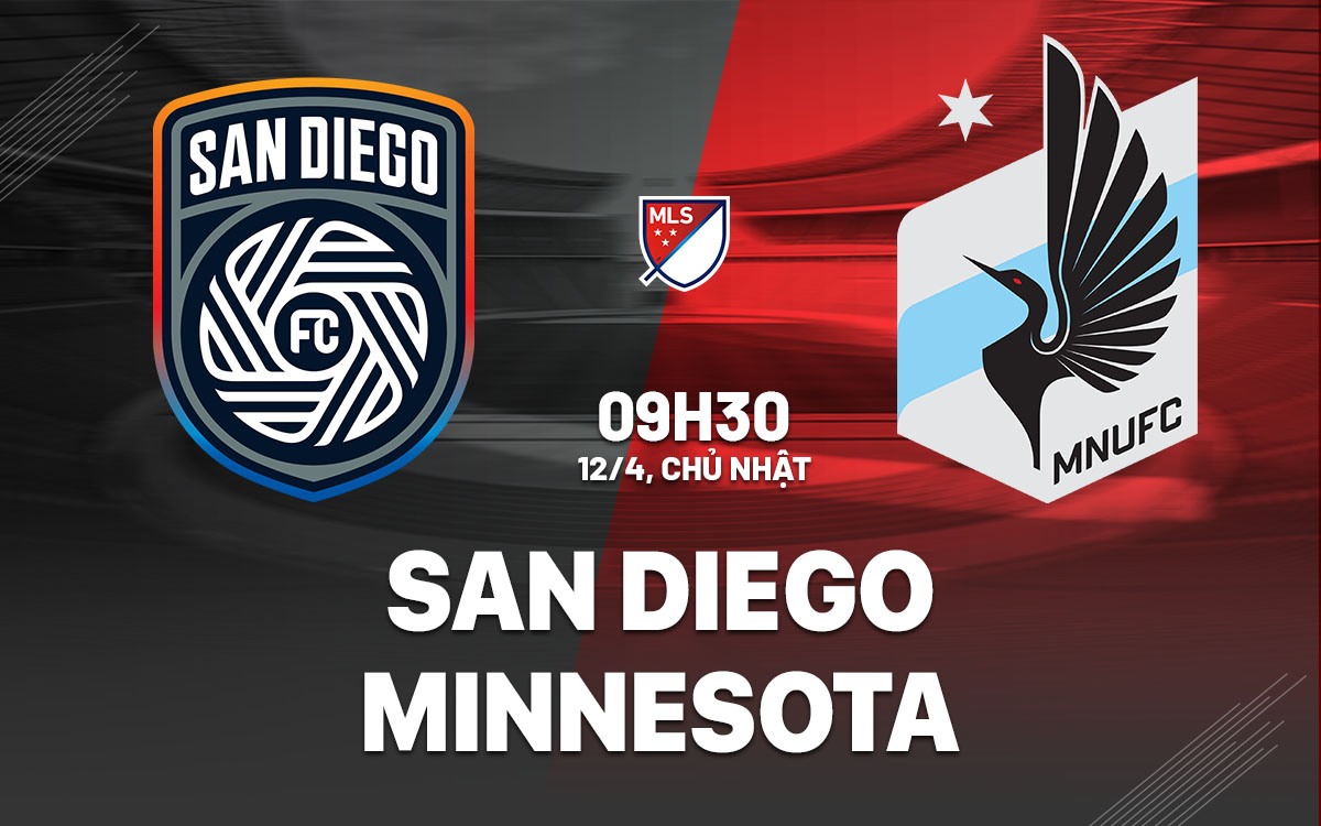 nhan dinh bong da du doan San Diego vs Minnesota nha nghe my mls hom nay
