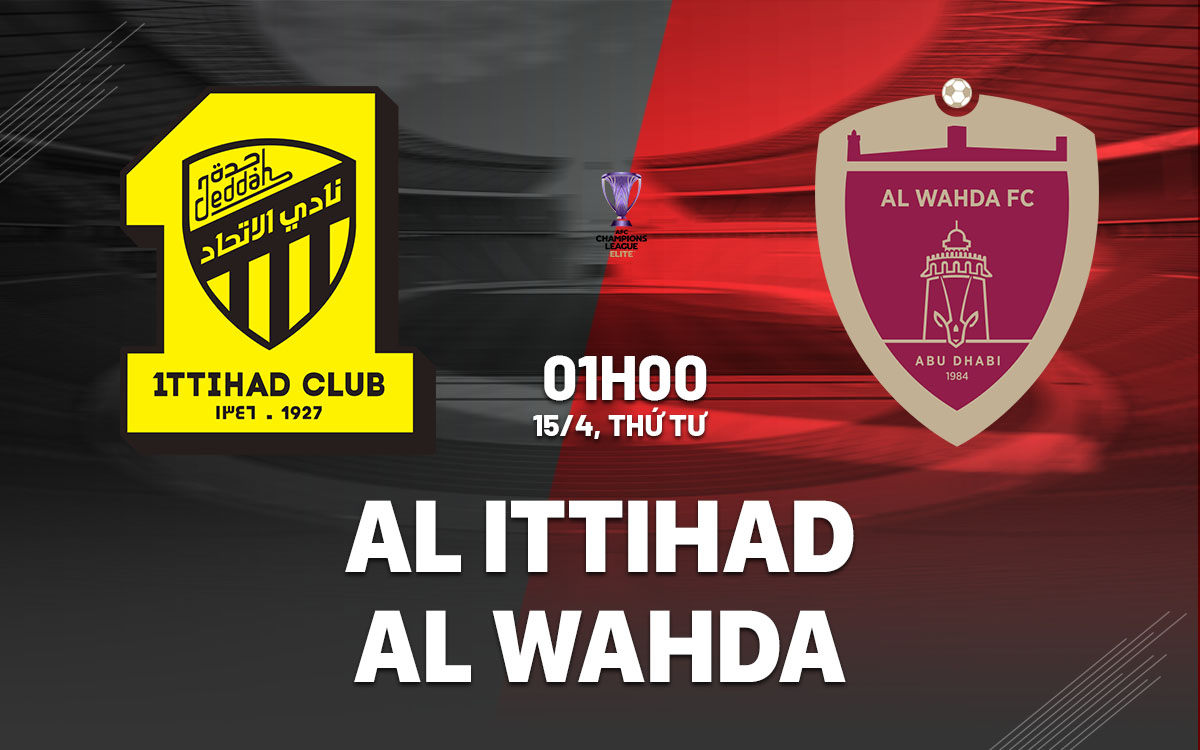 nhan dinh bong da du doan Al Ittihad vs Al Wahda afc champions league hom nay
