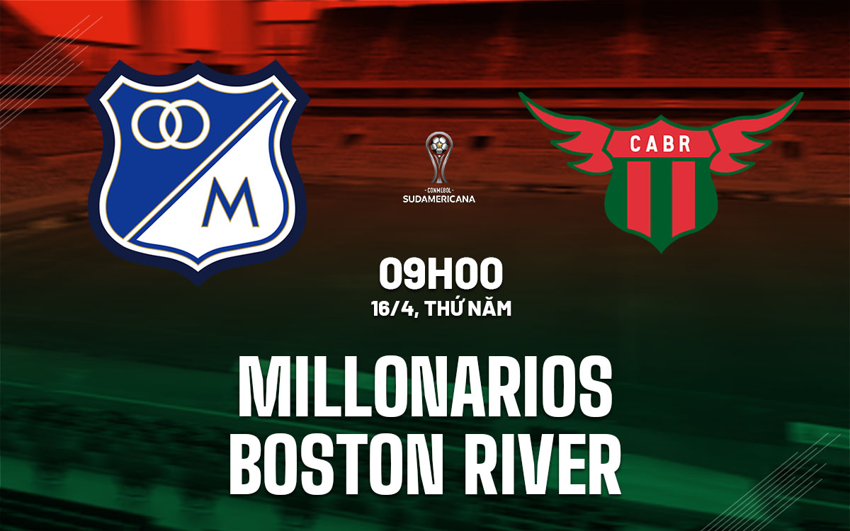 nhan dinh bong da du doan Millonarios vs Boston River copa sudamericana hom nay