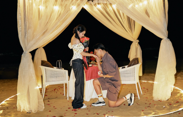 Van Thanh cau hon thanh cong ban gai hot girl