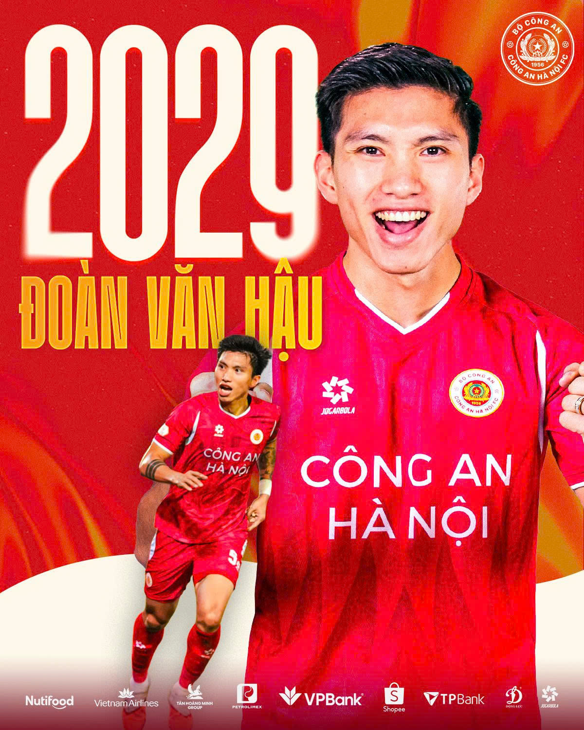 CAHN trói chân Văn Hậu, Đình Trọng bằng hợp đồng dài hạn 1 CAHN trói chân Văn Hậu, Đình Trọng bằng hợp đồng dài hạn 1