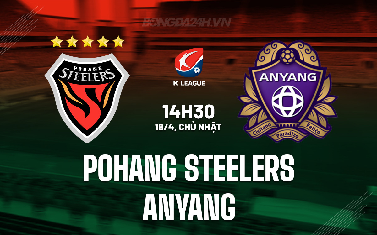 Pohang Steelers vs Anyang