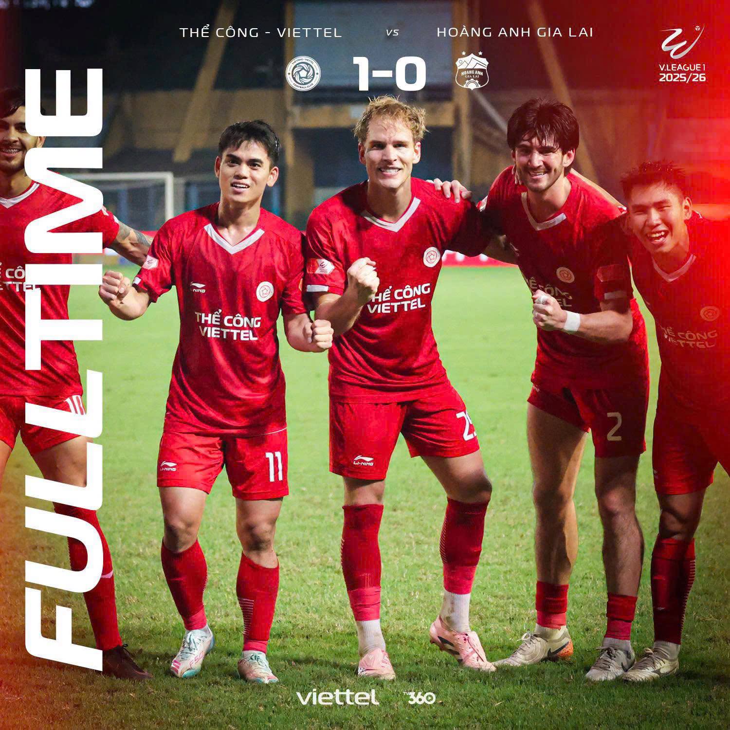 Sao Thể Công Viettel tự tin đua vô địch VLeague với CLB CAHN 1