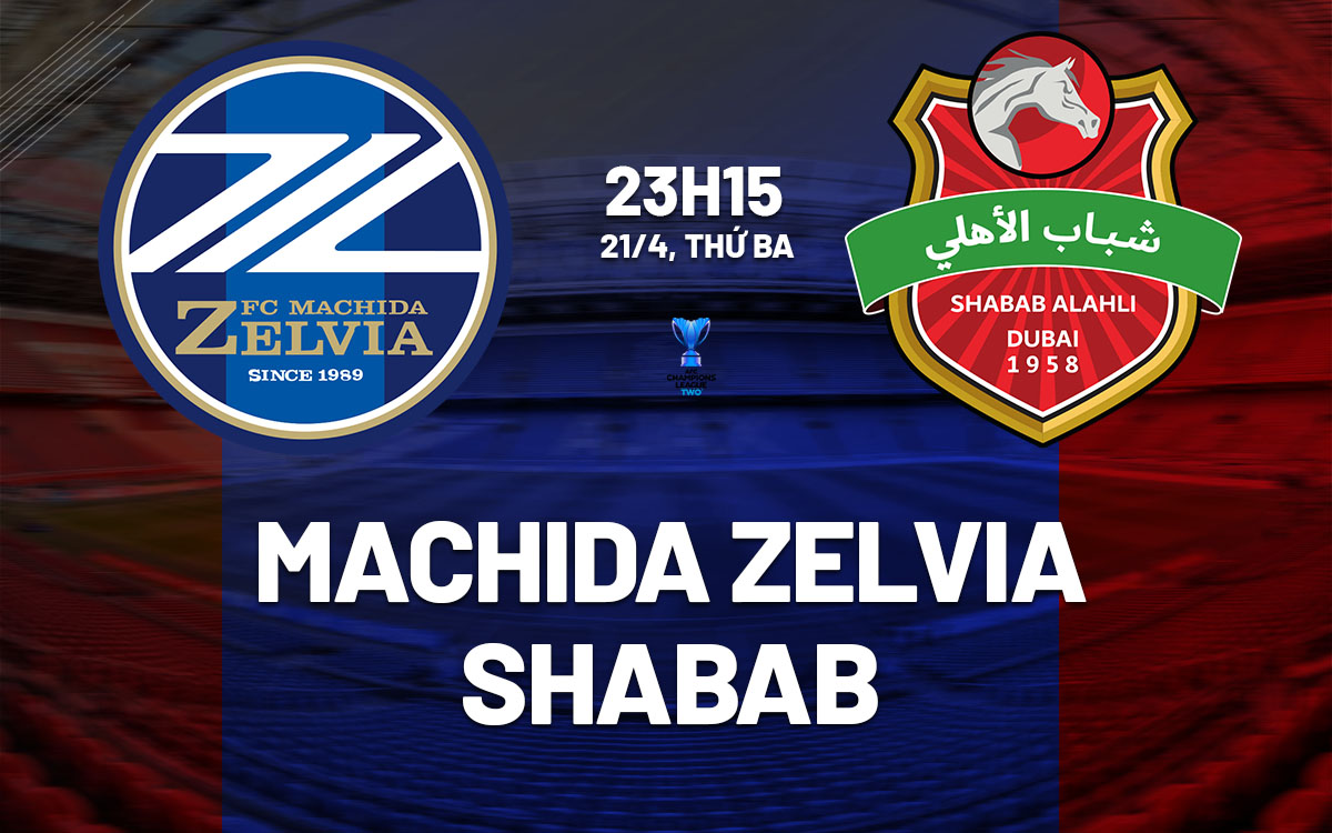 nhan dinh bong da du doan Machida Zelvia vs Shabab afc champions league hom nay
