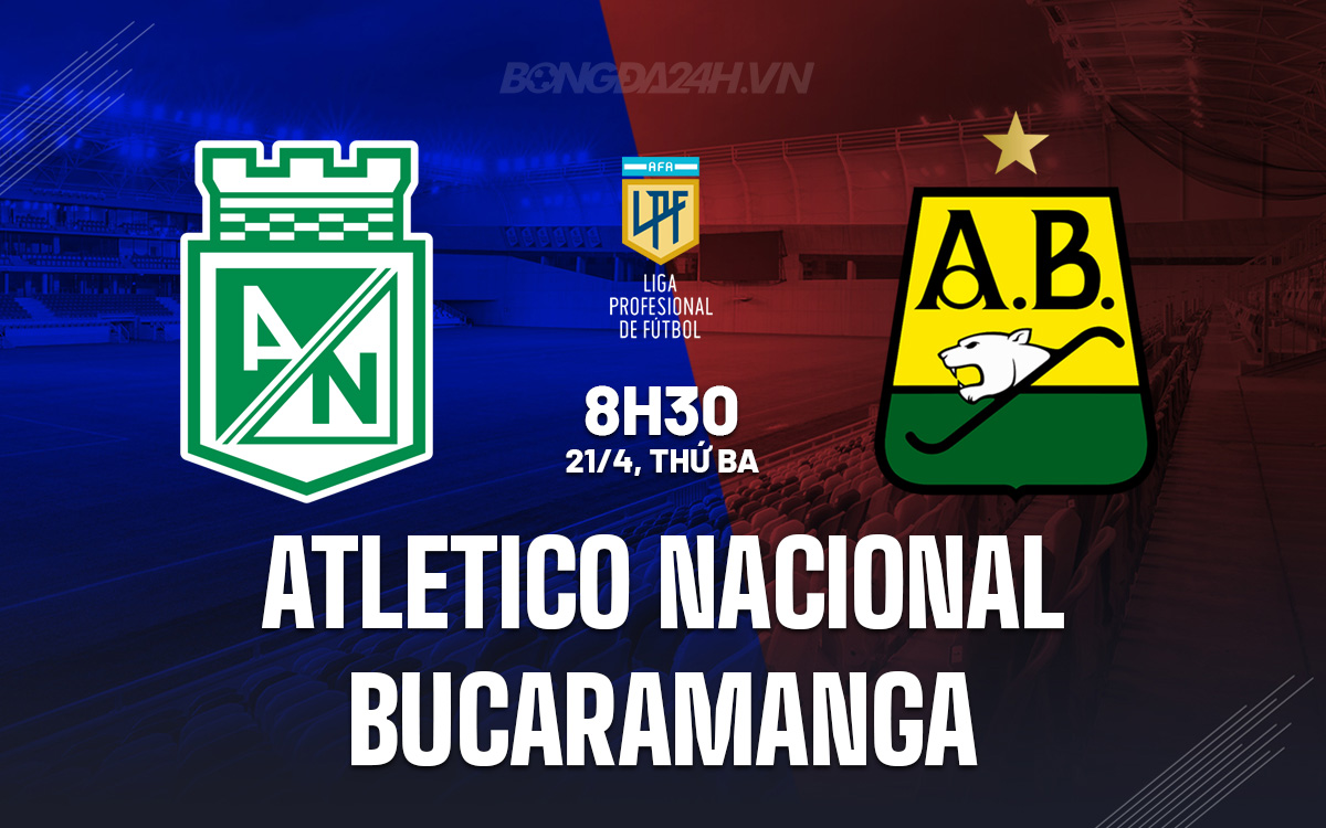 Atletico Nacional vs Bucaramanga