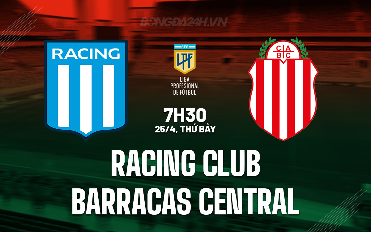 Racing Club vs Barracas Central