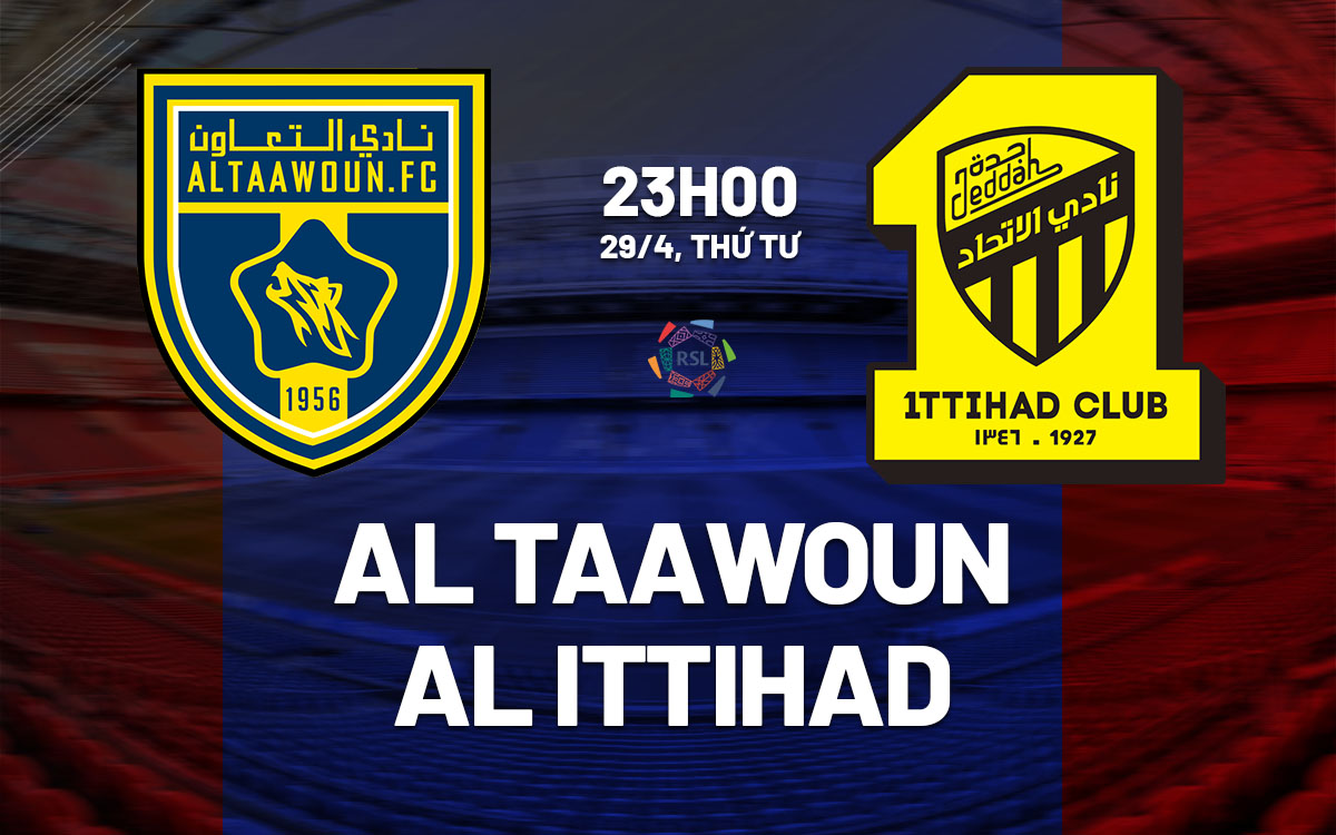 nhan dinh bong da du doan Al Taawoun vs Al Ittihad vdqg saudi arabia hom nay