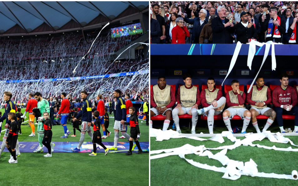 Điều đặc biệt xuất hiện ở trận đấu Atletico vs Arsenal 1