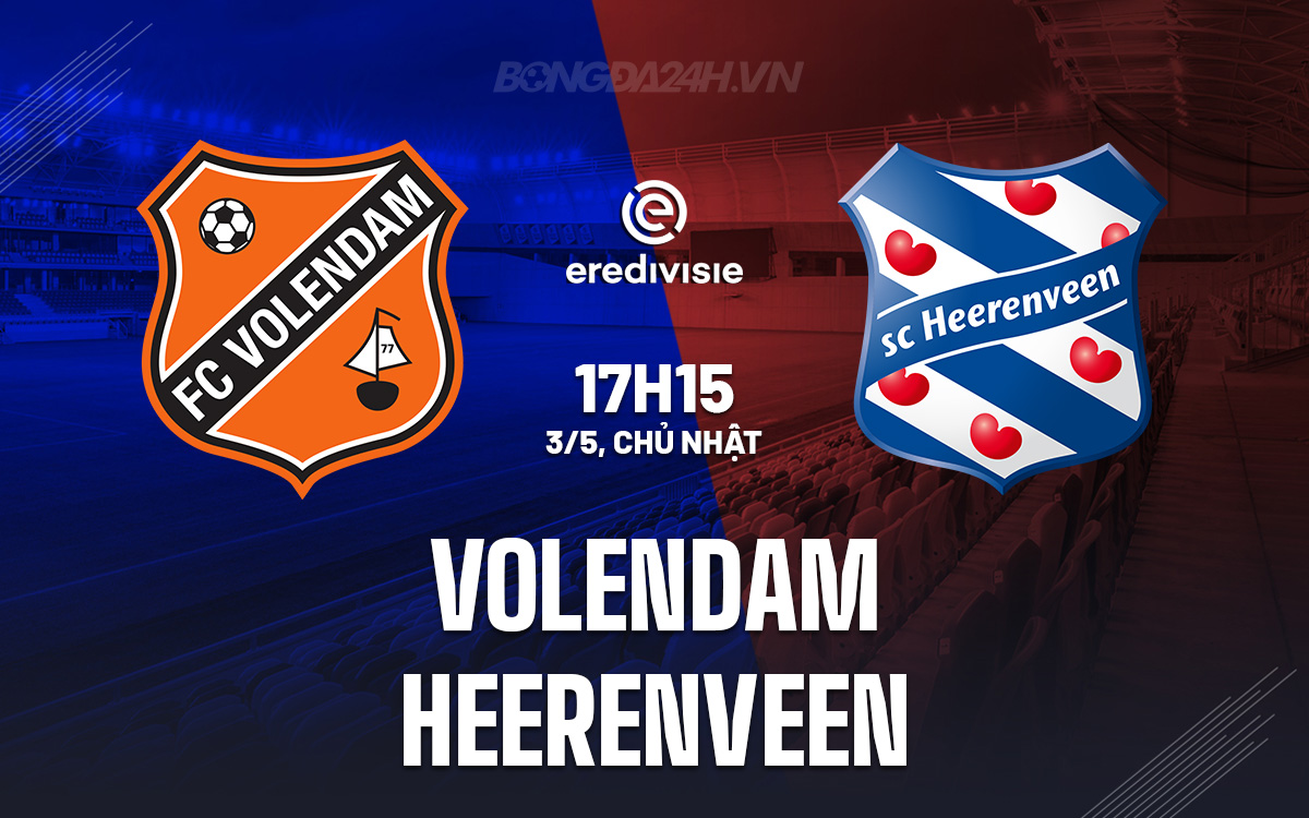 Volendam vs Heerenveen