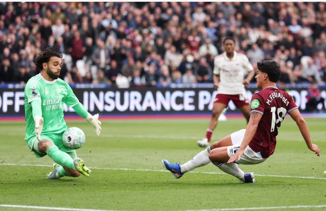 Chiến thắng nghẹt thở của Arsenal trước West Ham Món quà từ Leandro Trossard 1