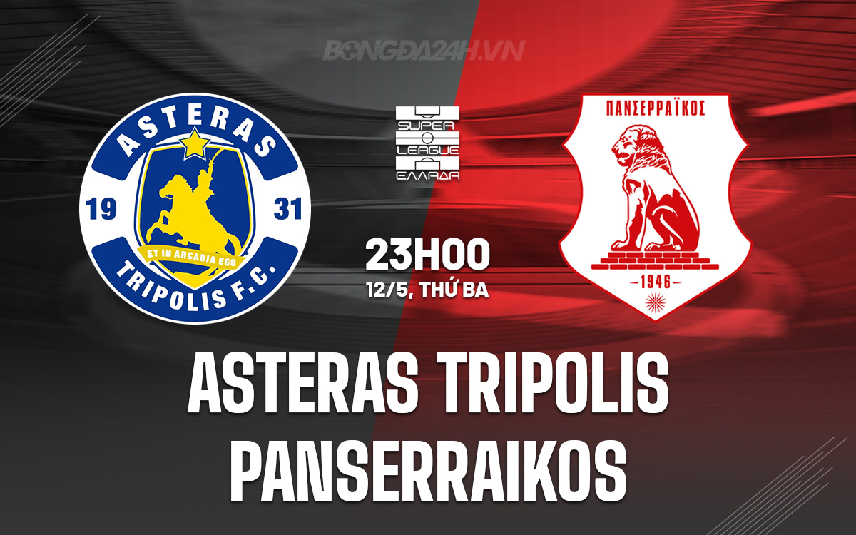 Asteras Tripolis vs Panserraikos