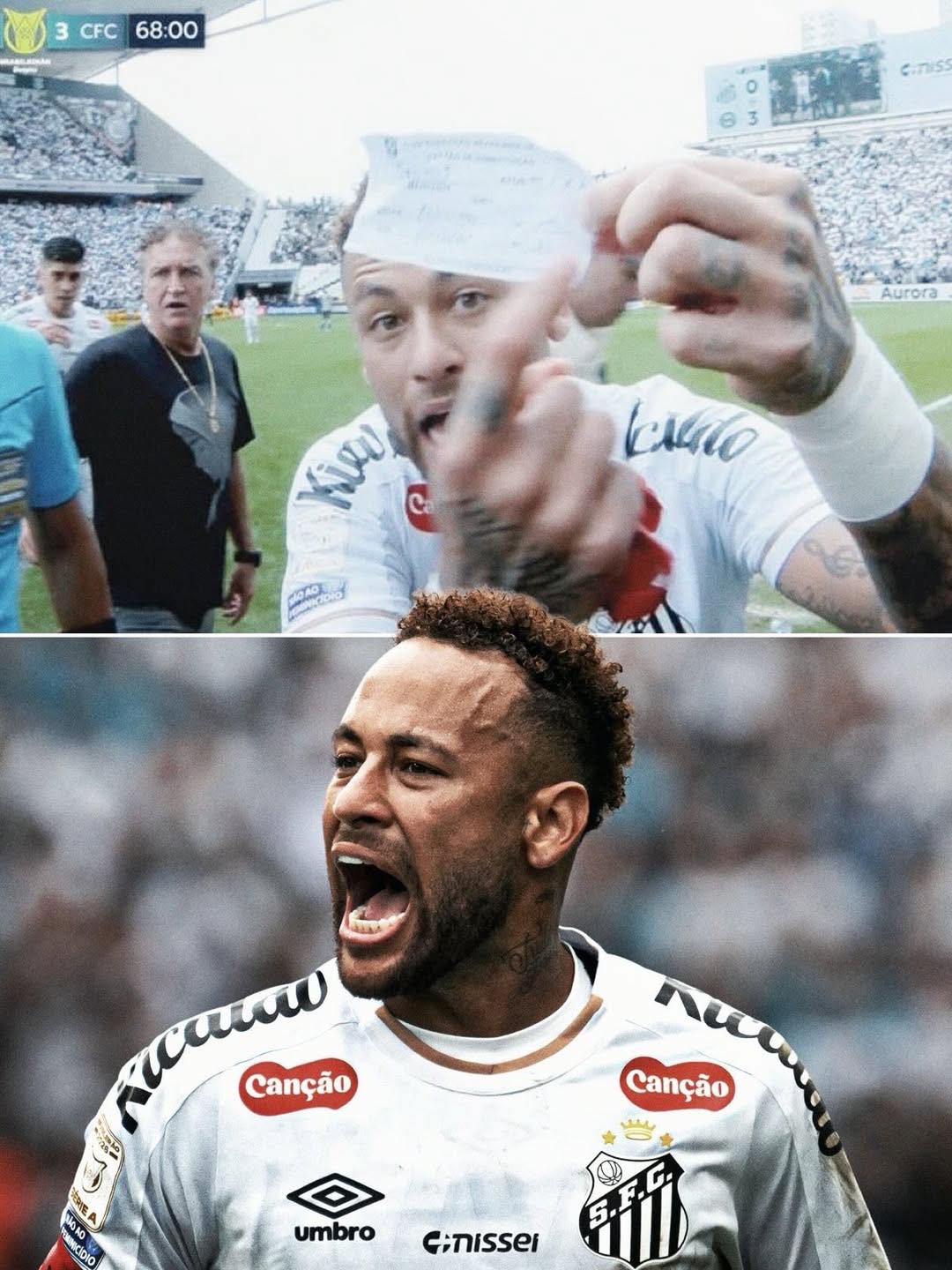 Neymar nổi nóng vì sự cố thay nhầm người 1