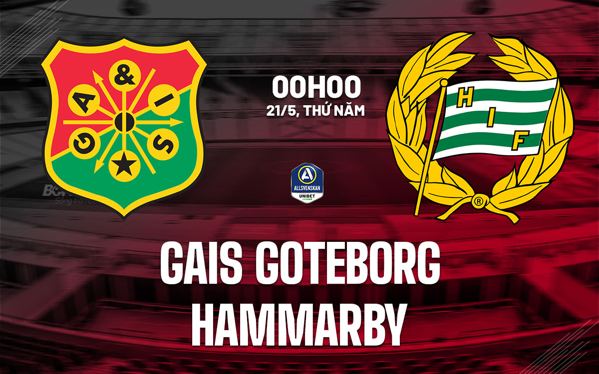 nhan dinh bong da du doan GAIS Goteborg vs Hammarby vdqg thuy dien hom nay