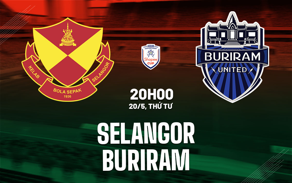 nhan dinh bong da du doan Selangor vs Buriram asean club championship hom nay