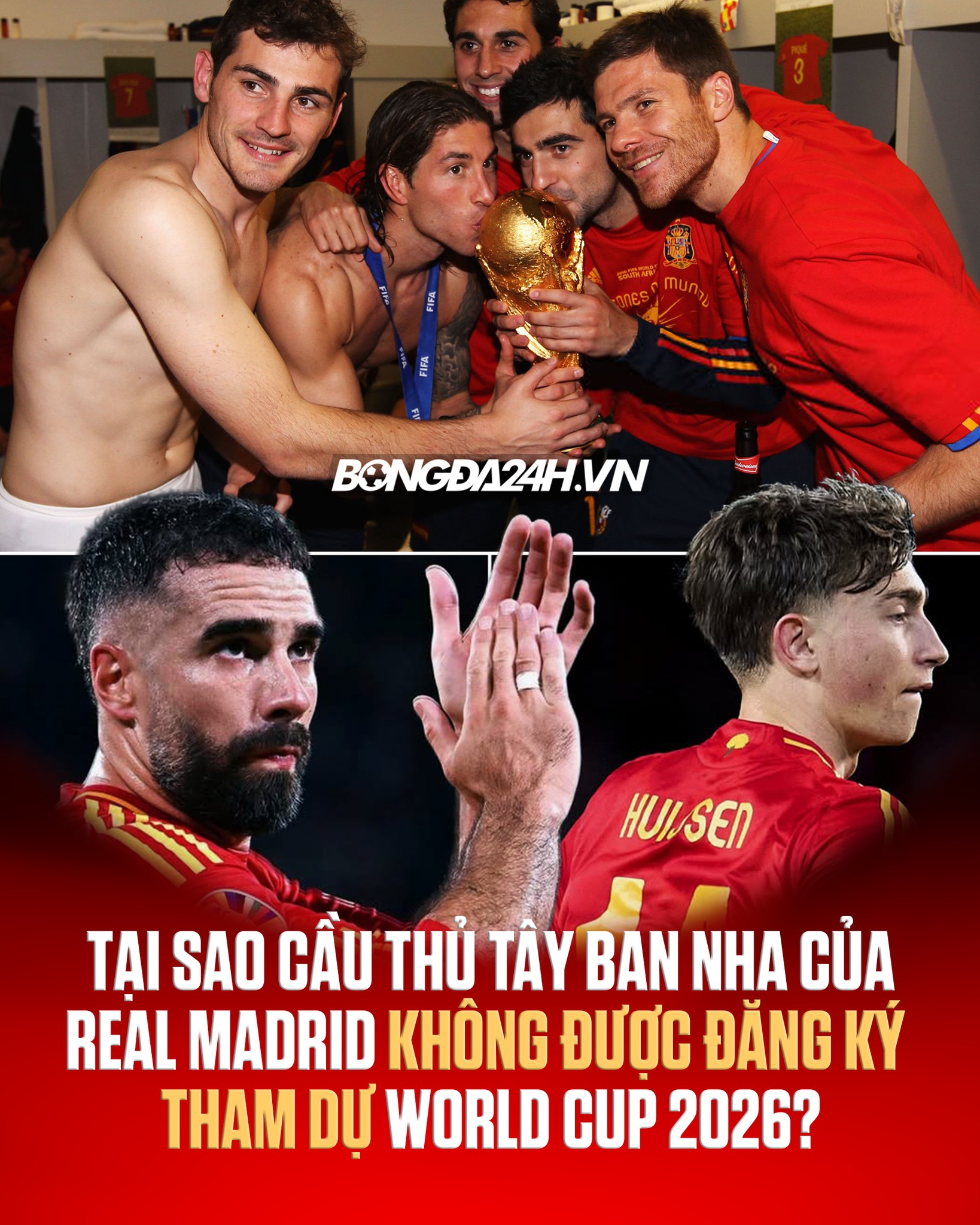 Tại sao cầu thủ Tây Ban Nha của Real Madrid không được đăng ký dự World Cup 2026 1 Tại sao cầu thủ Tây Ban Nha của Real Madrid không được đăng ký dự World Cup 2026 1
