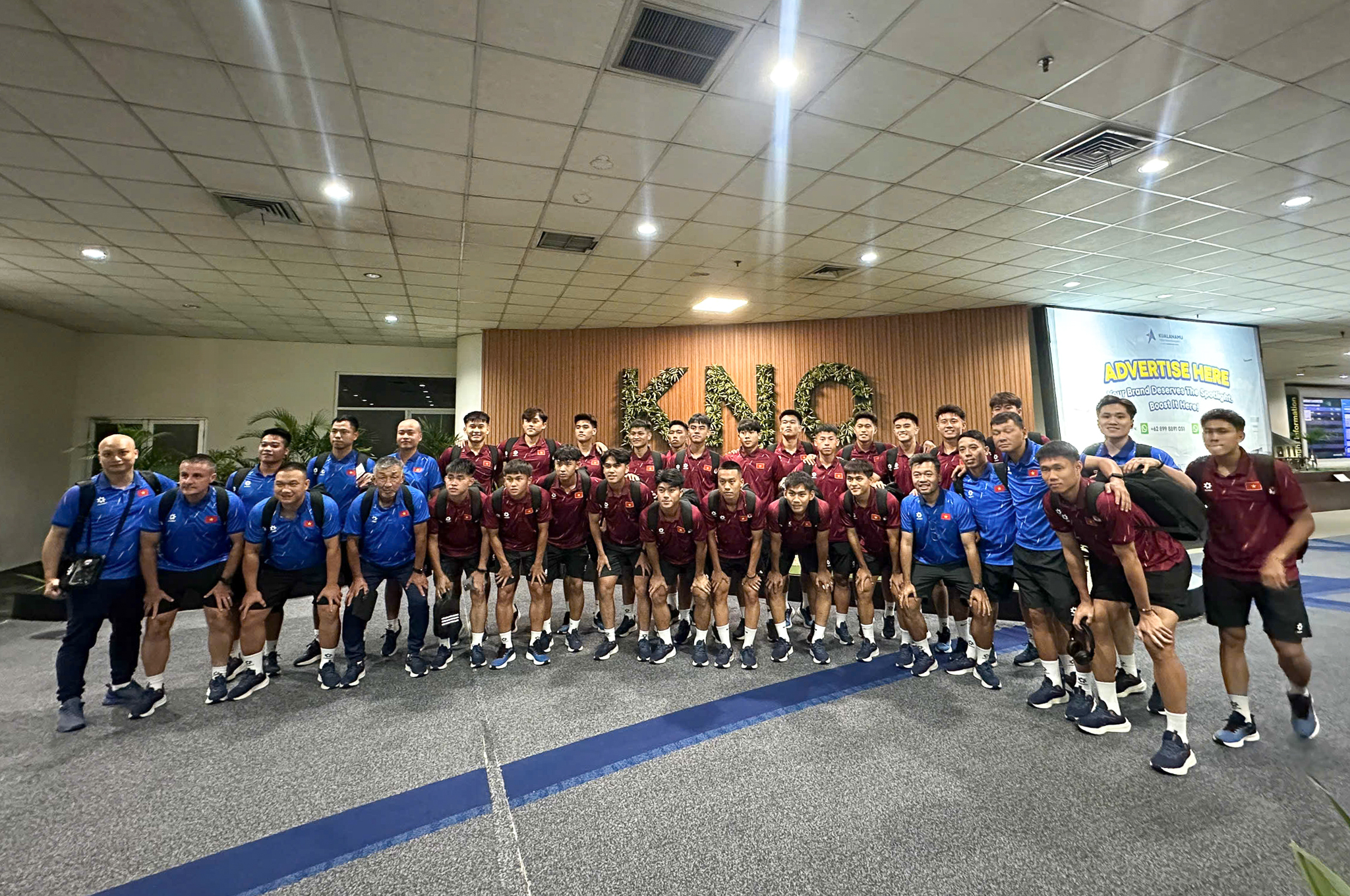 U19 Việt Nam có mặt tại Indonesia, sẵn sàng cho giải U19 Đông Nam Á 1