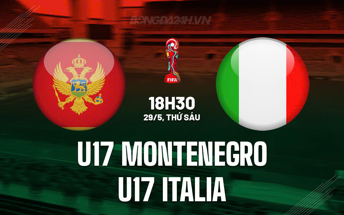 U17 Montenegro vs U17 Italia