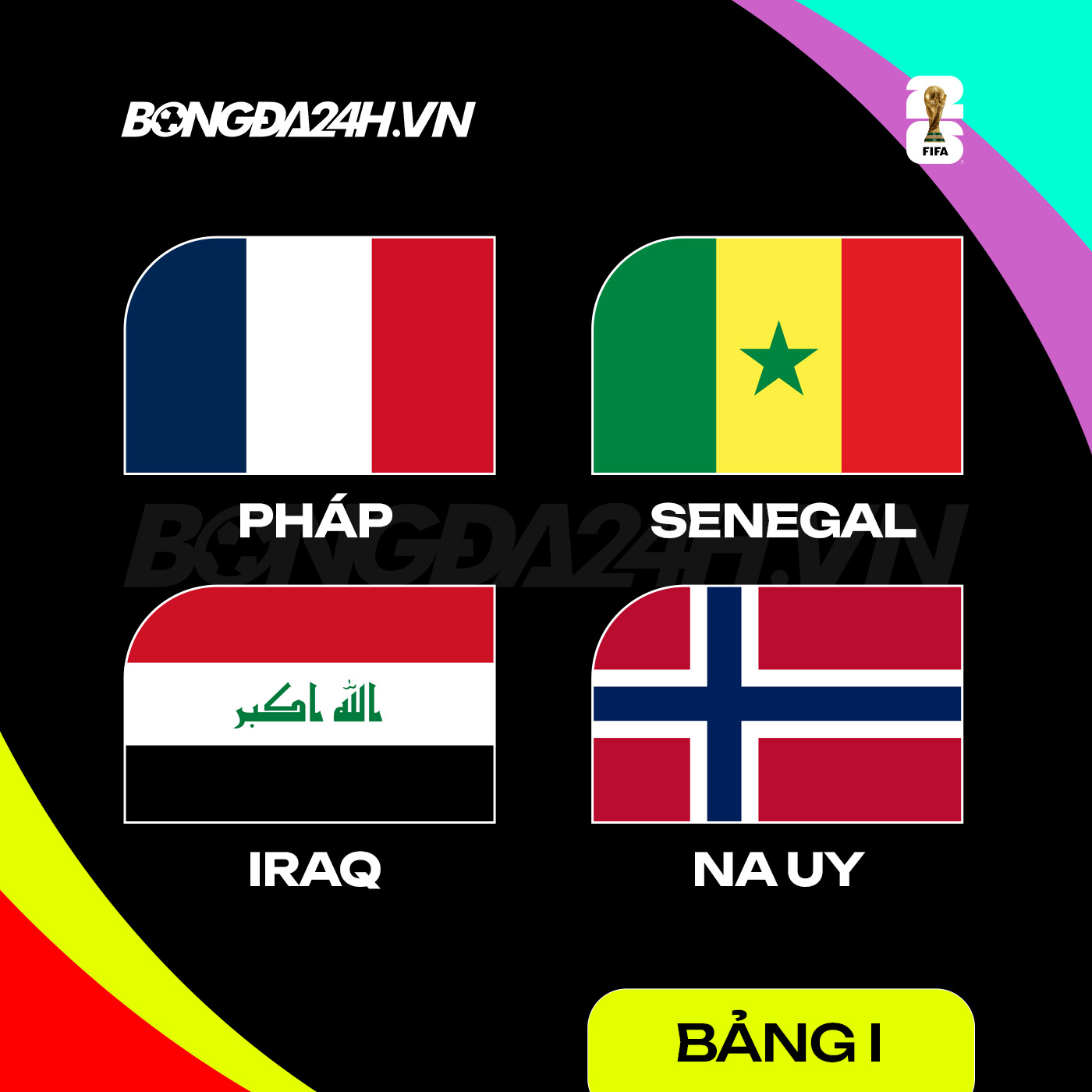 Nhận định ĐT Iraq bảng I VCK World Cup 2026 Thử thách cực đại 1