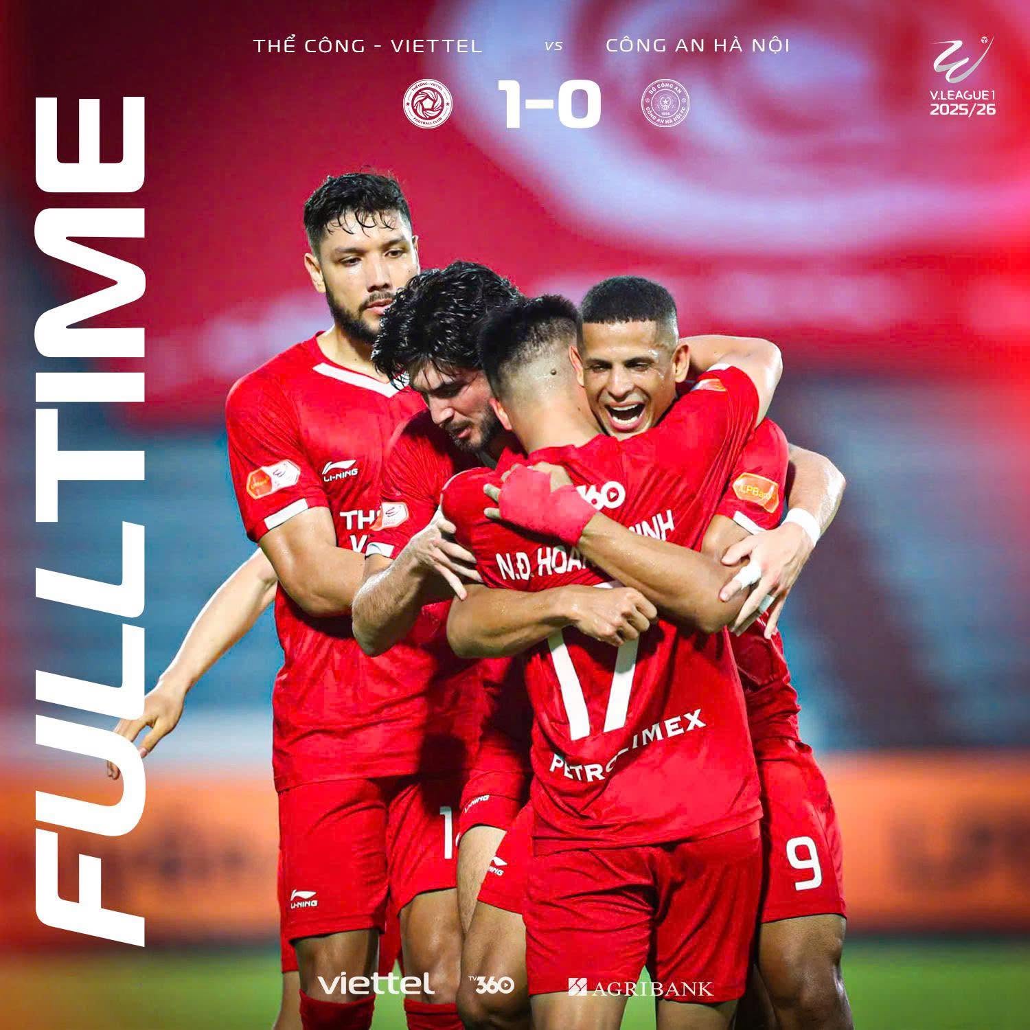 Thể Công Viettel ngăn cản CLB CAHN xô đổ thành tích của Hà Nội FC 1