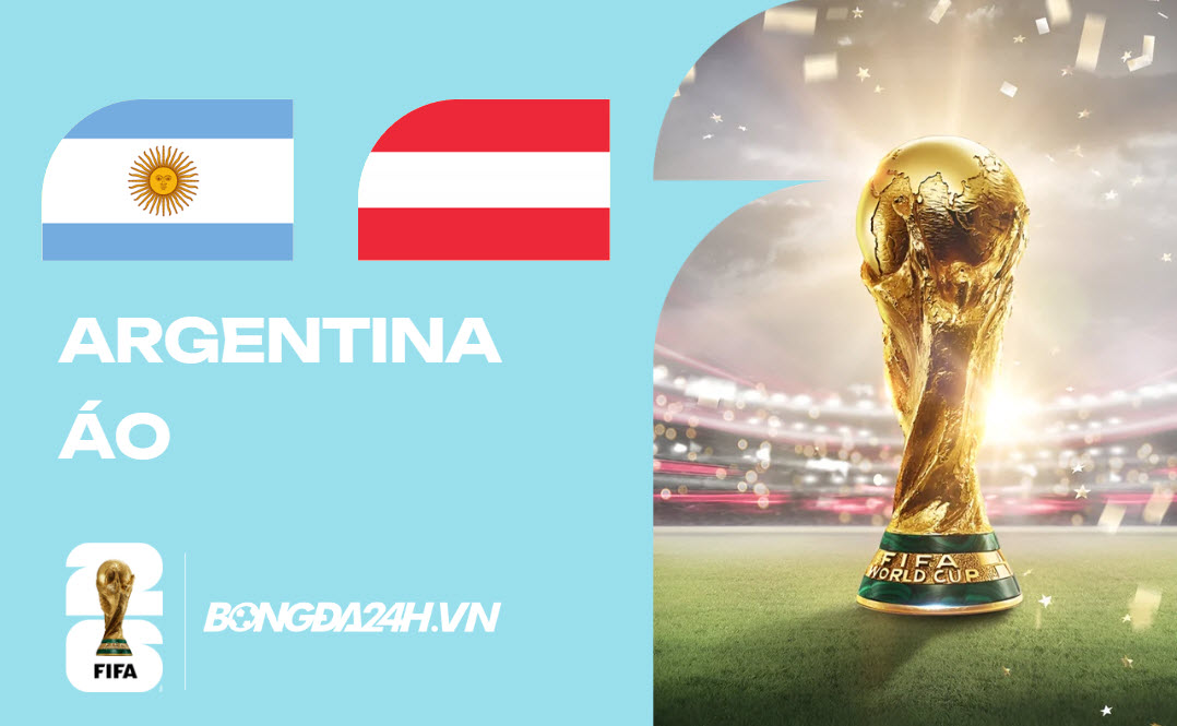 Đội hình Argentina vs Áo