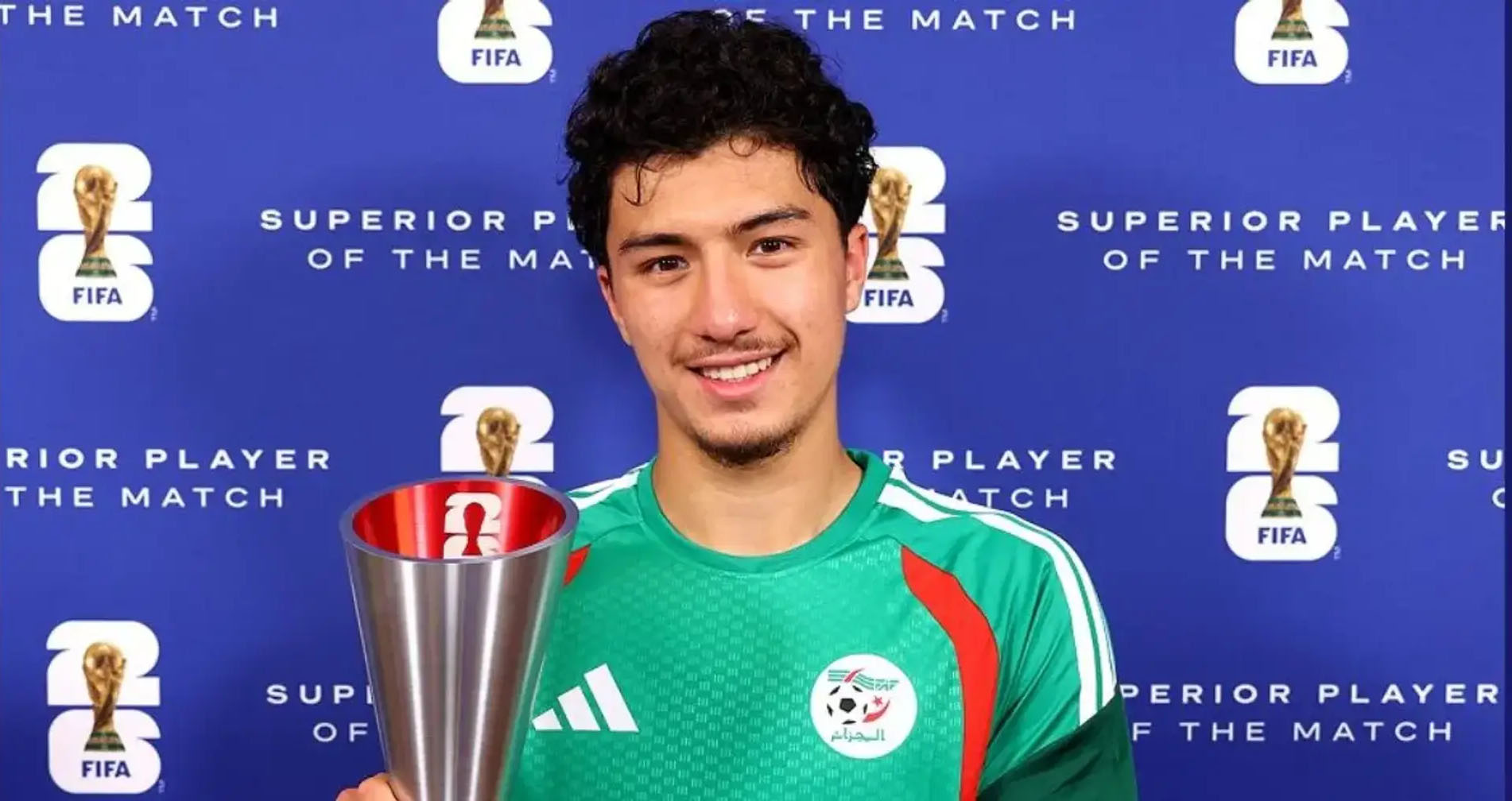 Ibrahim Maza nhan danh hieu Cau thu hay nhat tran dau giua Algeria va Jordan