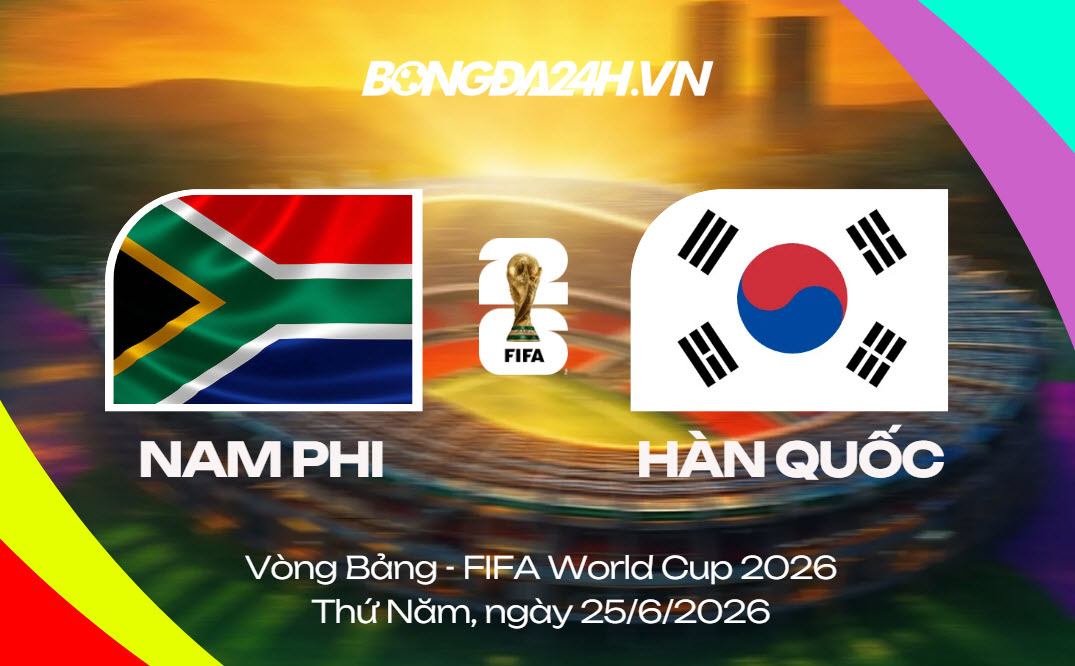 Đội hình Nam Phi vs Hàn Quốc Đội hình Nam Phi vs Hàn Quốc