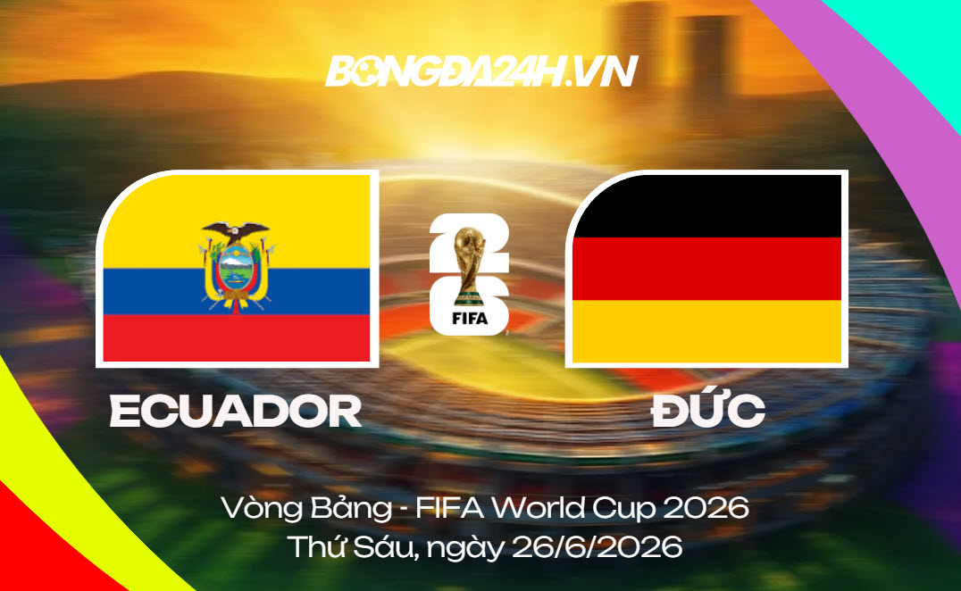 Đội hình Ecuador vs Đức