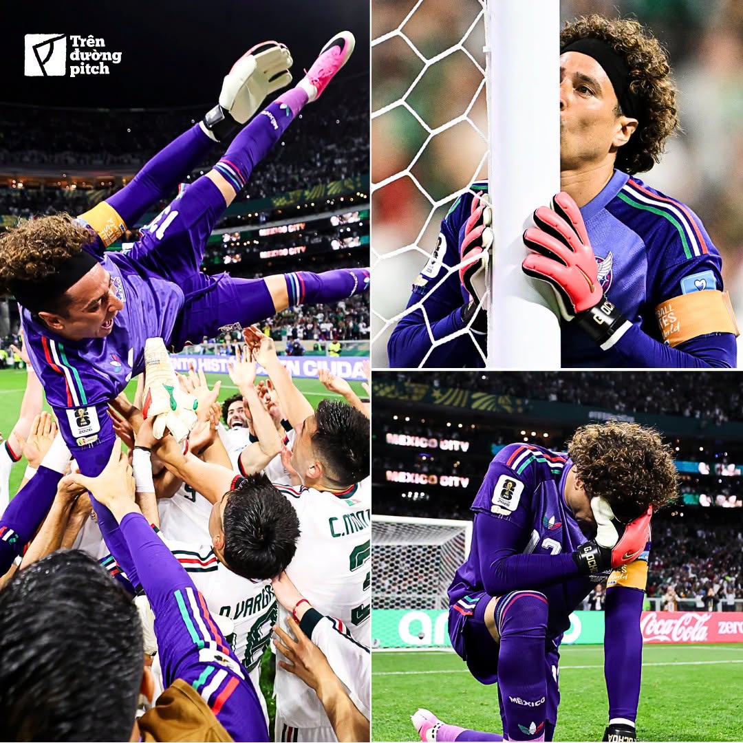 Guillermo Ochoa bật khóc khi đi vào lịch sử World Cup, sánh ngang Messi và Ronaldo 1