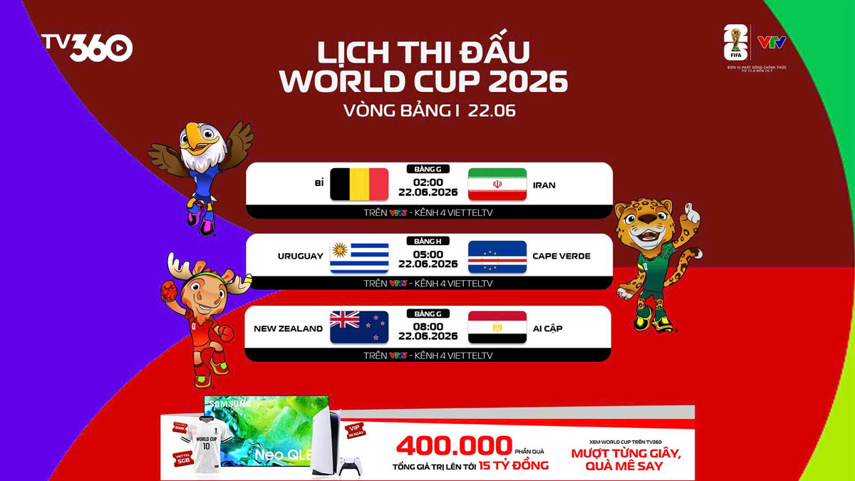 Lịch thi đấu bóng đá hôm nay 22062026 Argentina vs Áo, Pháp vs Iraq 1