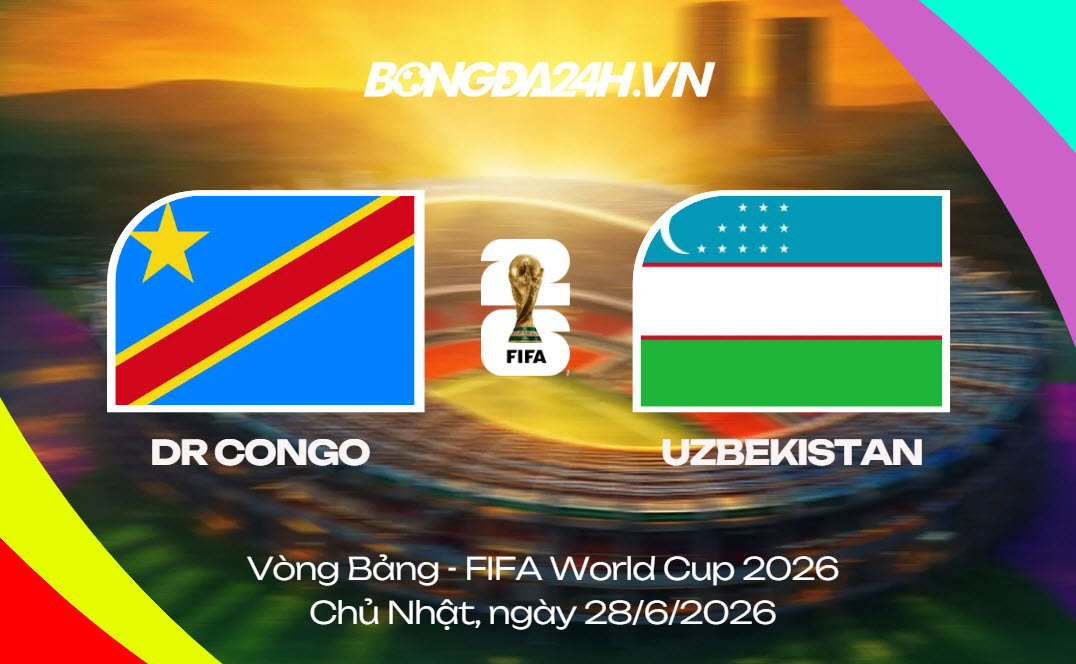 Đội hình DR Congo vs Uzbekistan hôm nay