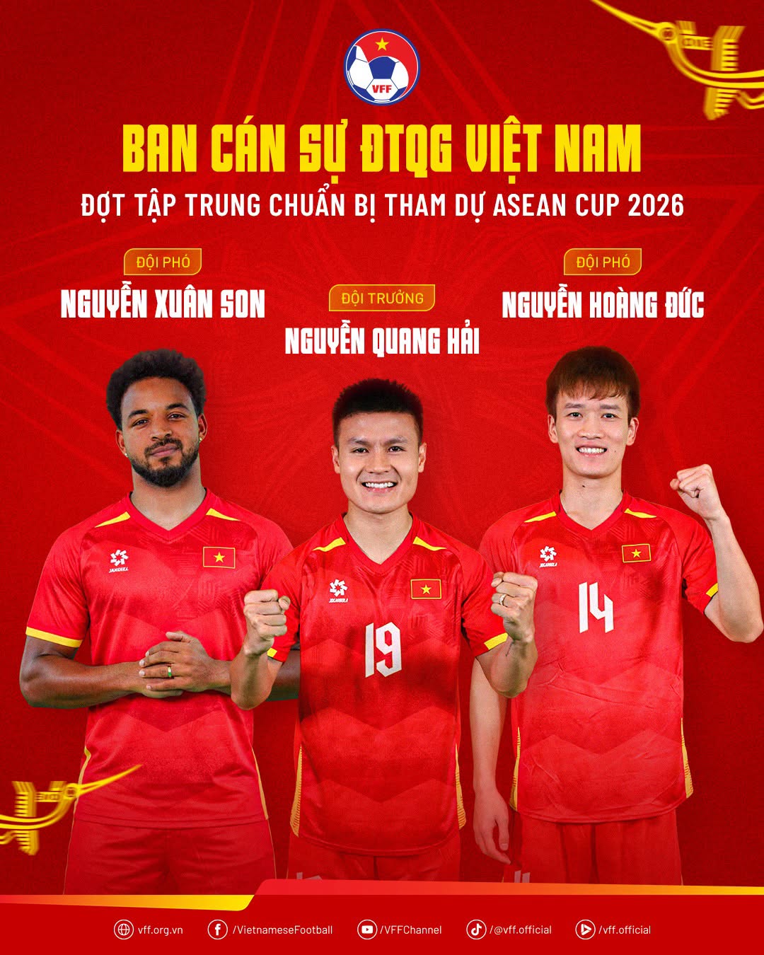 Tiền vệ Quang Hải làm đội trưởng tuyển Việt Nam 1