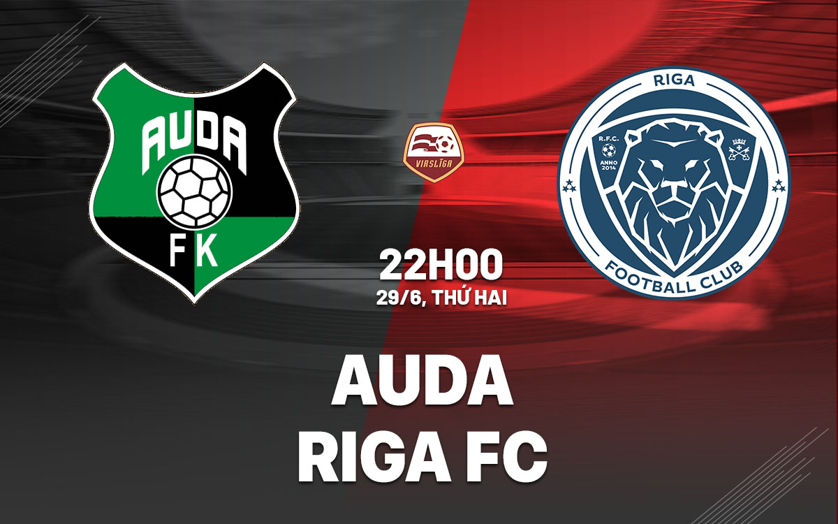 nhan dinh bong da du doan Auda vs Riga FC vdqg latvia hom nay