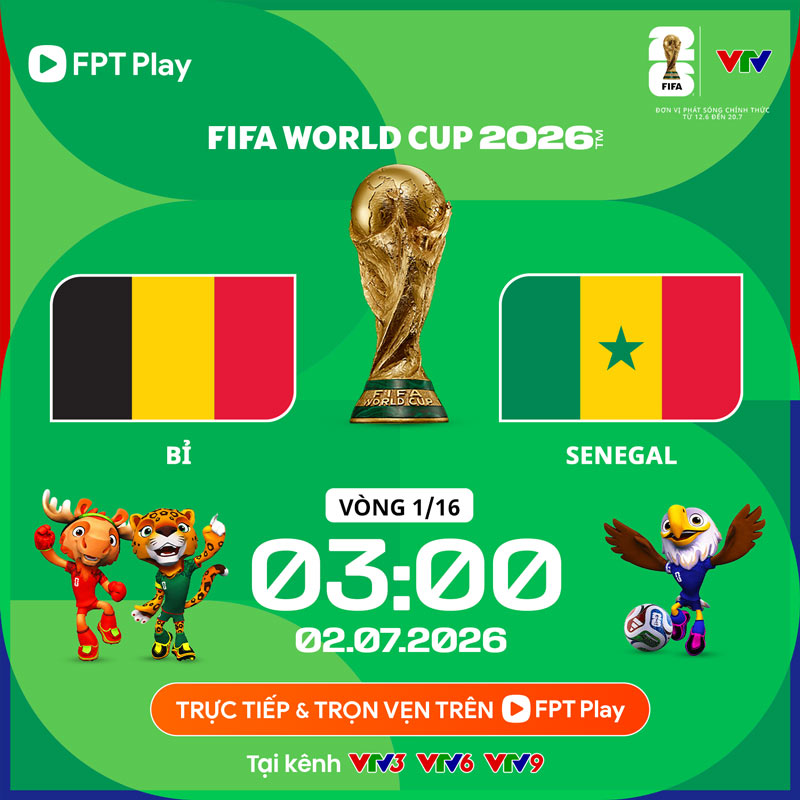 Link xem trực tiếp Bỉ vs Senegal - vòng 116 World Cup 2026 ở đâu 1