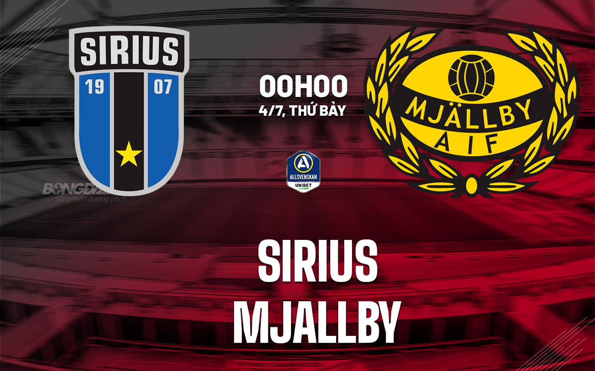 nhan dinh bong da du doan Sirius vs Mjallby vdqg thuy dien hom nay nhan dinh bong da du doan Sirius vs Mjallby vdqg thuy dien hom nay