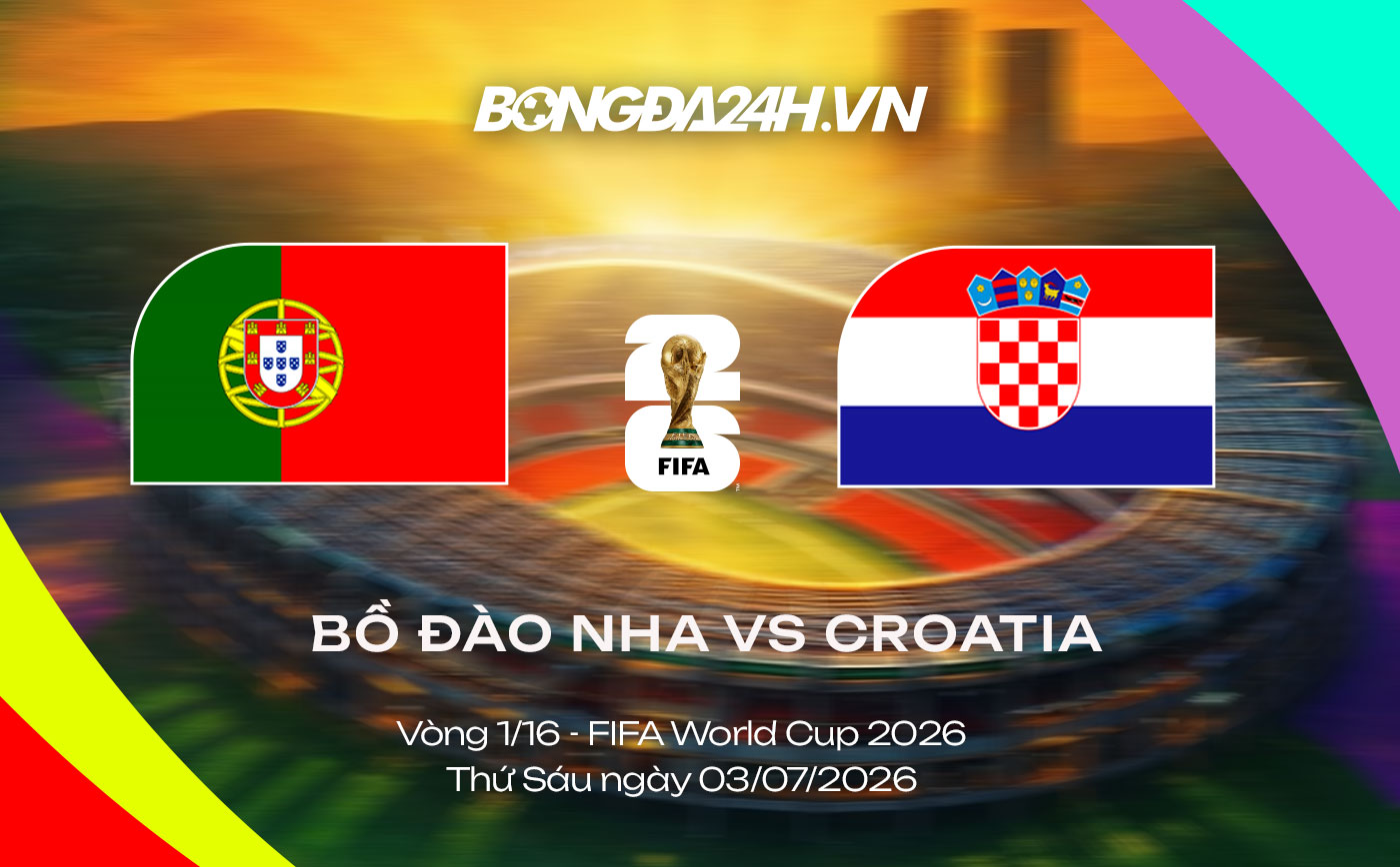 Đội hình Bồ Đào Nha vs Croatia hôm nay