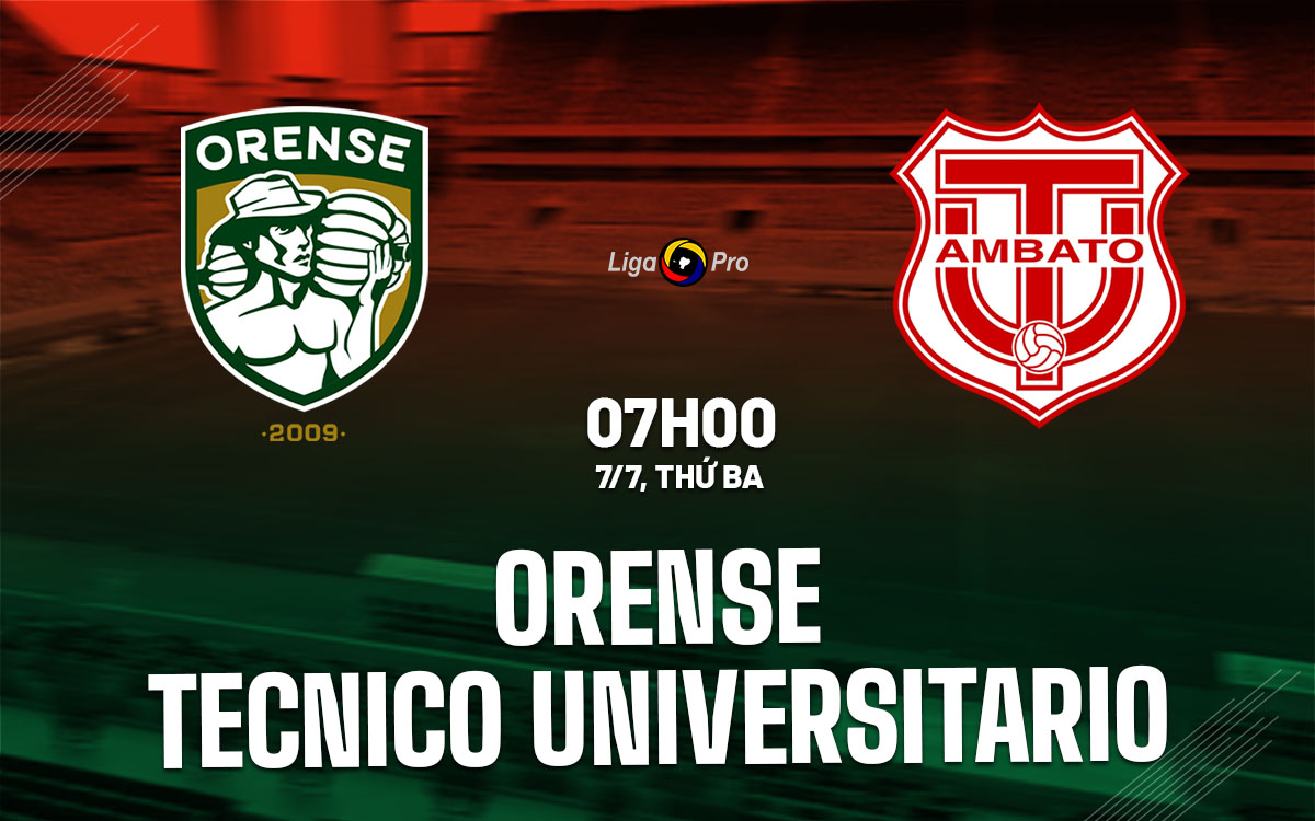 nhan dinh bong da du doan Orense vs Tecnico Universitario vdqg ecuador hom nay nhan dinh bong da du doan Orense vs Tecnico Universitario vdqg ecuador hom nay