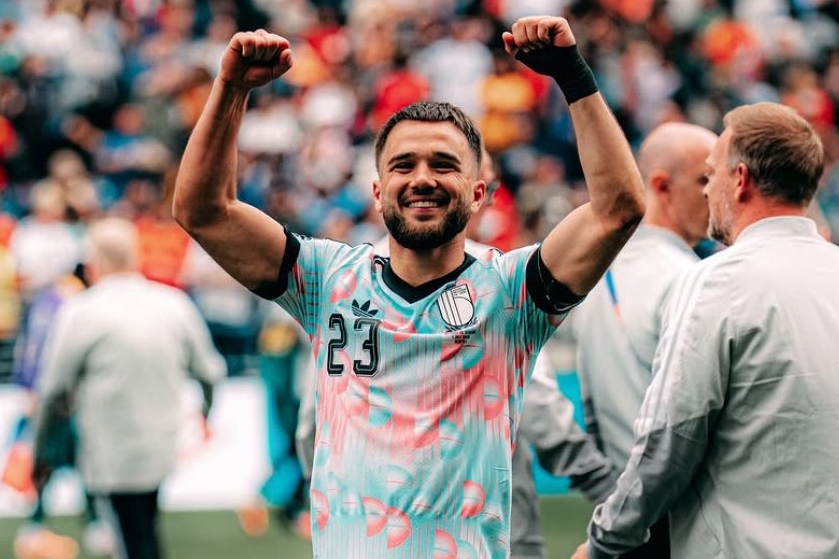 Nicolas Raskin giúp Bỉ vượt qua ĐT Mỹ Nicolas Raskin giup Bi vuot qua dT My