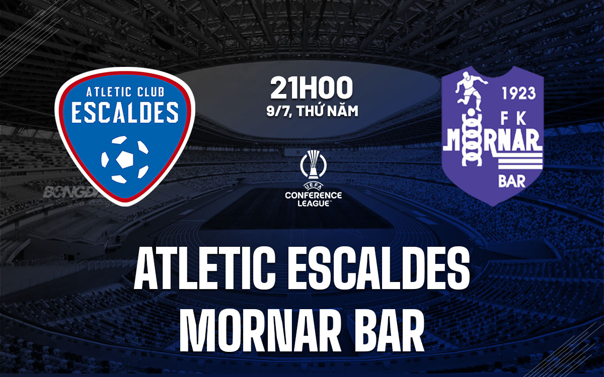 nhan dinh bong da du doan Atletic Escaldes vs Mornar Bar cup c3 conference league hom nay