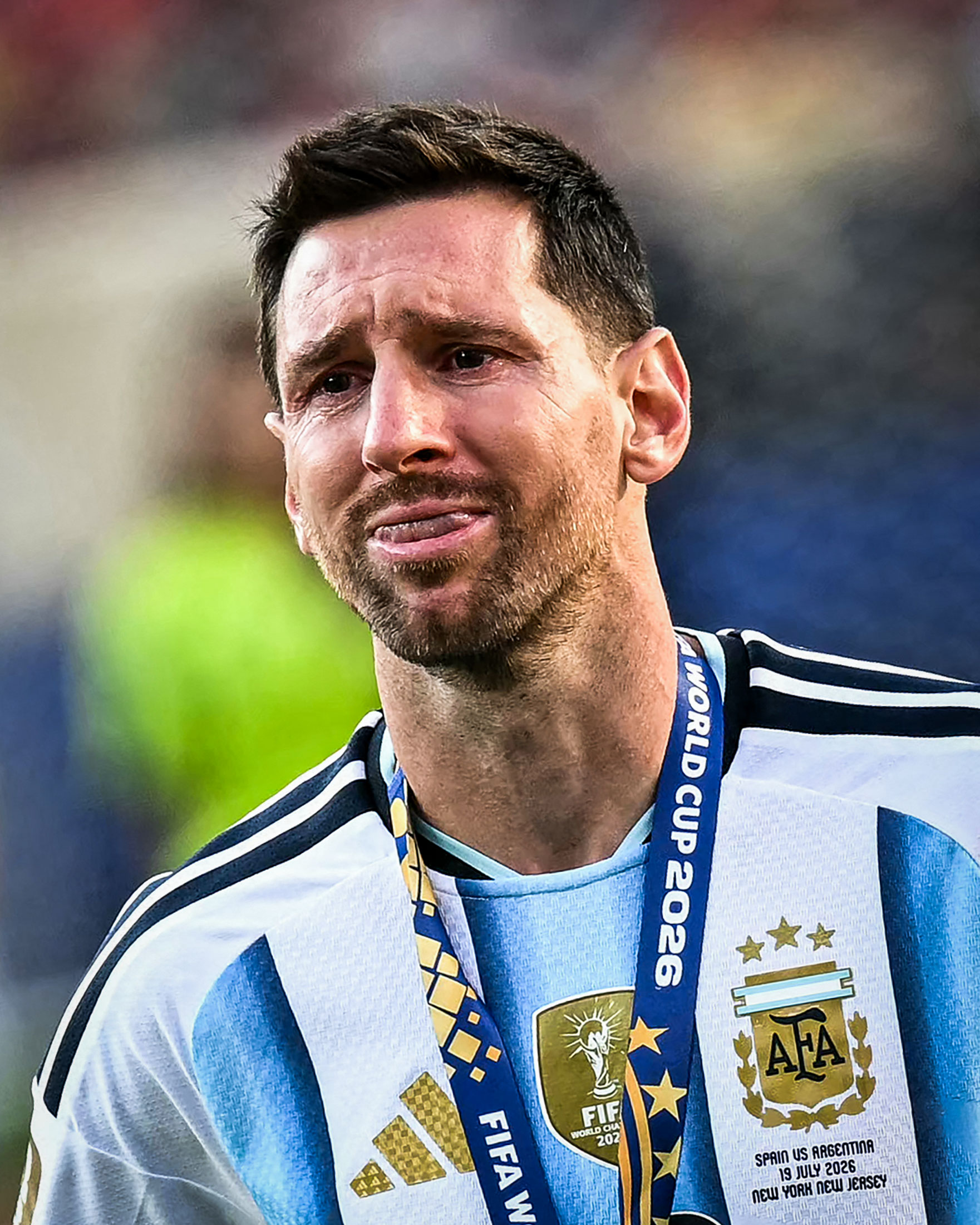 Messi khóc nức nở sau thất bại trước Tây Ban Nha 3 Messi khóc nức nở sau thất bại trước Tây Ban Nha 3