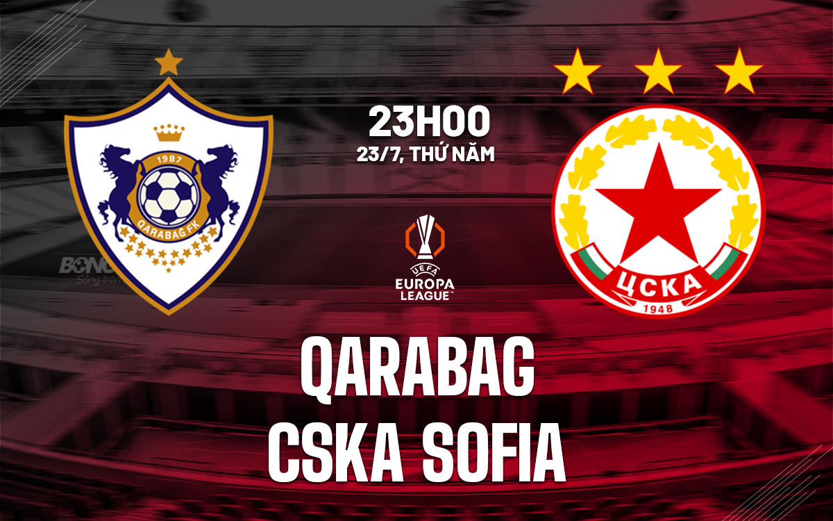 nhan dinh bong da du doan Qarabag vs CSKA Sofia cup c2 chau au europa league hom nay