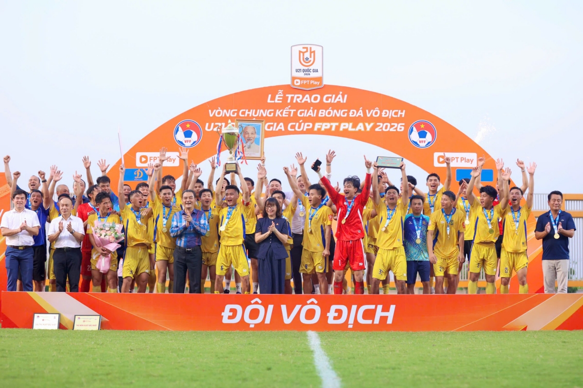 U21 SLNA vo dich U21 Quoc gia 2026