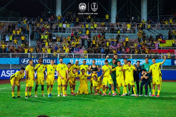 dT Malaysia co loi the duoc thi dau tren san nha o ban ket luot di ASEAN Cup 2026