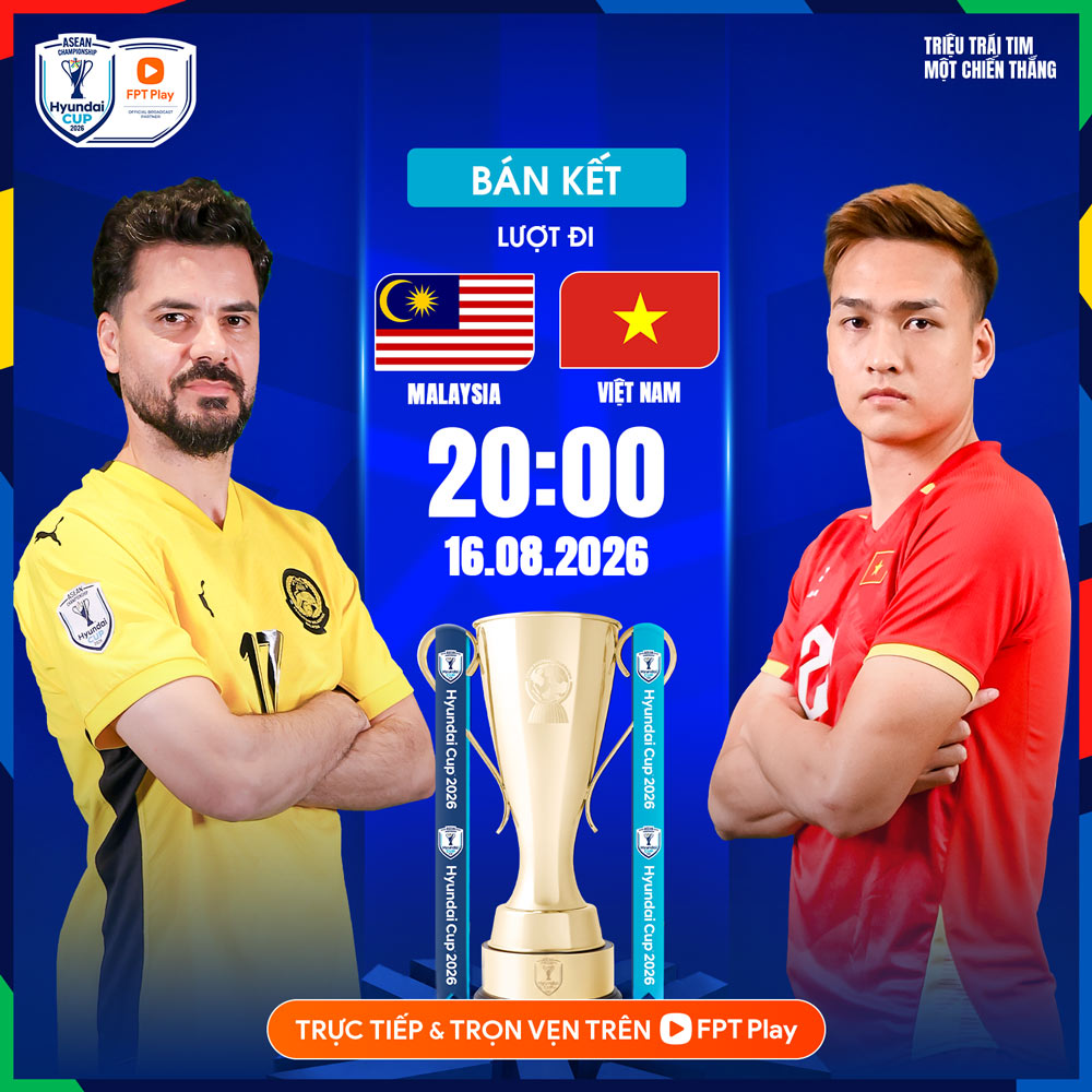 Link xem trực tiếp Malaysia vs Việt Nam 20h