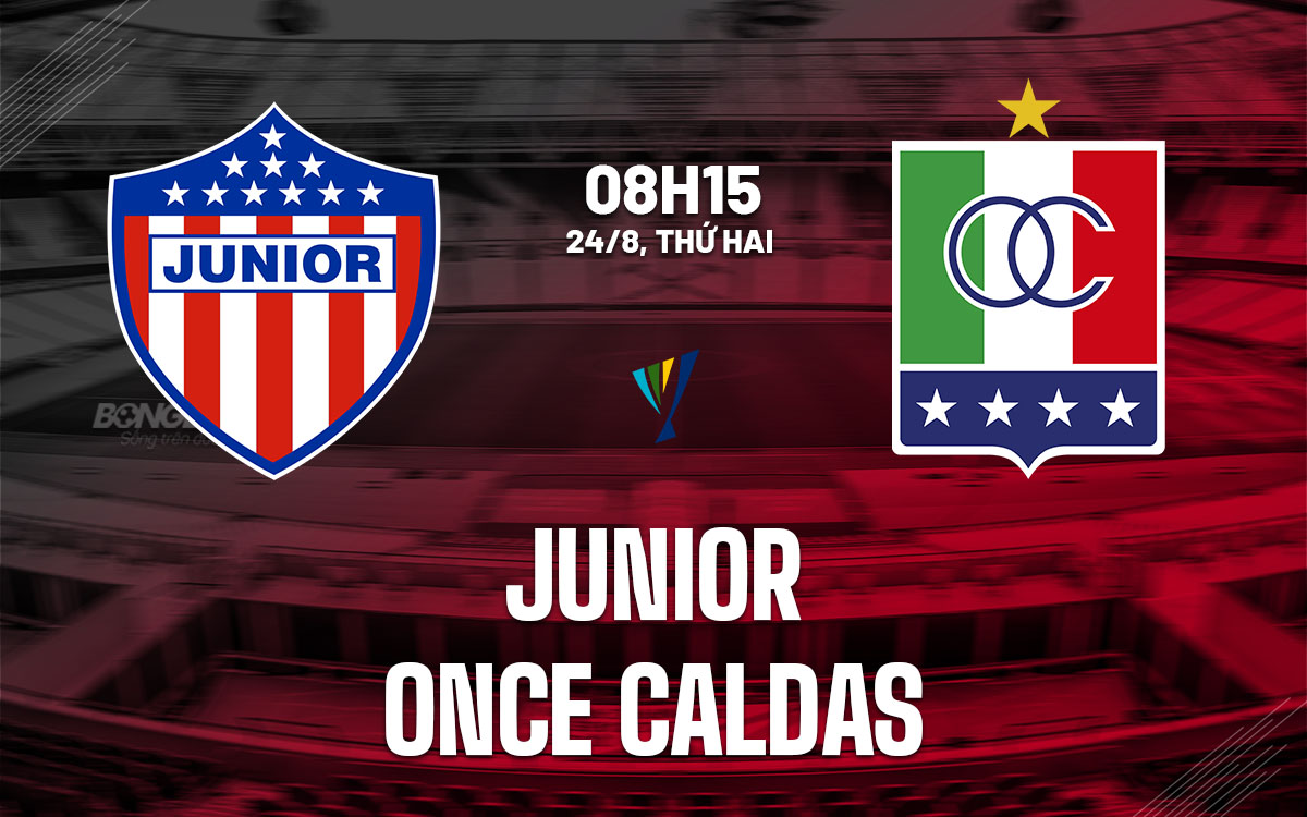 nhan dinh bong da du doan Junior vs Once Caldas vdqg colombia hom nay