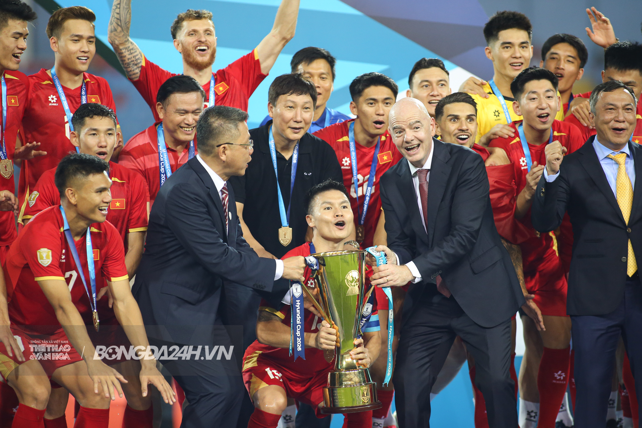 Chủ tịch FIFA Infantino nói gì về kỳ tích của ĐT Việt Nam 1 Chủ tịch FIFA Infantino nói gì về kỳ tích của ĐT Việt Nam 1