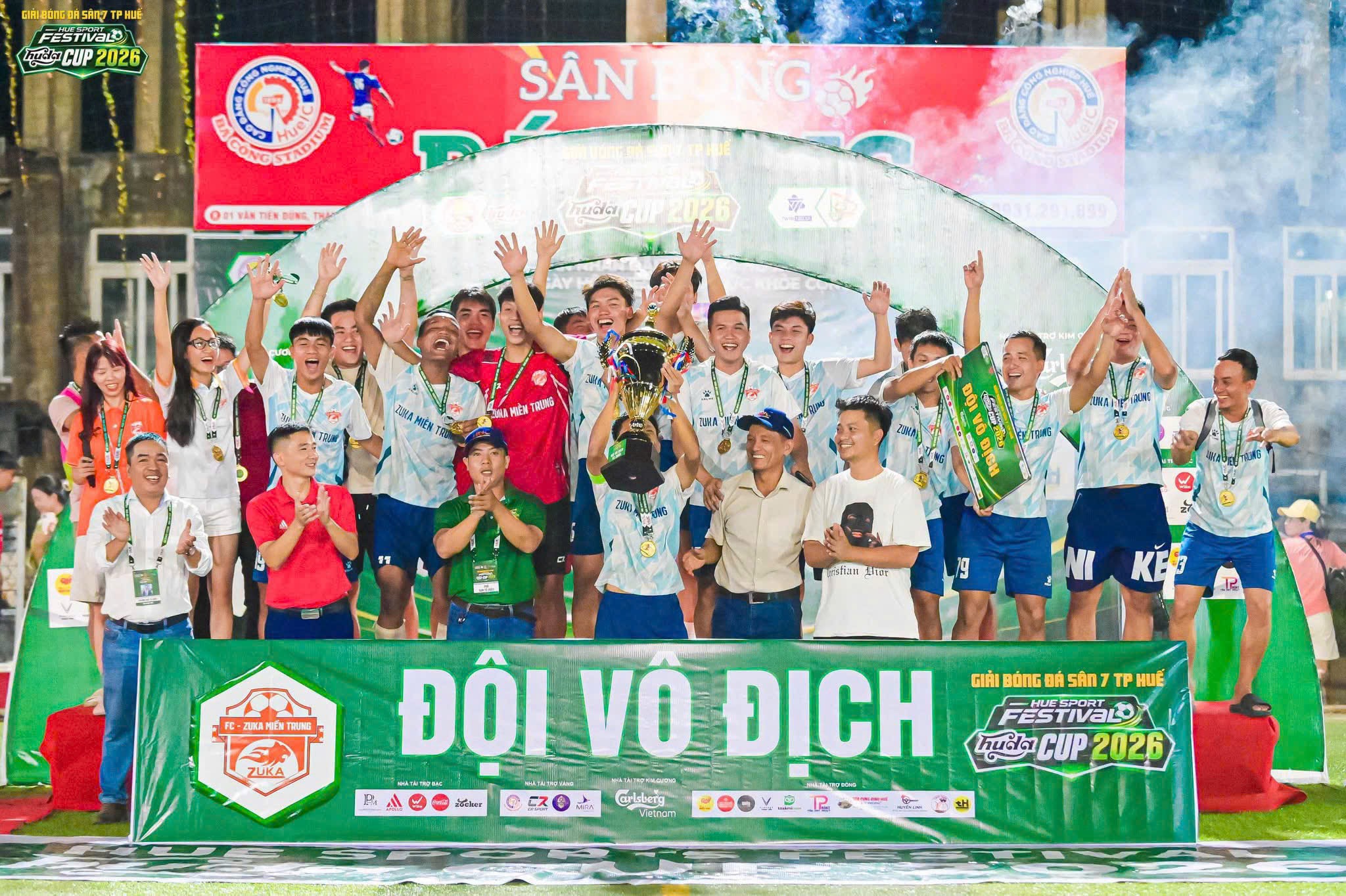 CLB Zuka đăng quang Giải sân 7 TP Huế 1