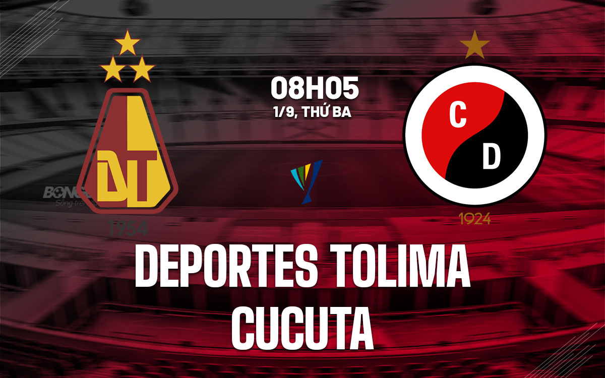 nhan dinh bong da du doan Deportes Tolima vs Cucuta vdqg colombia hom nay