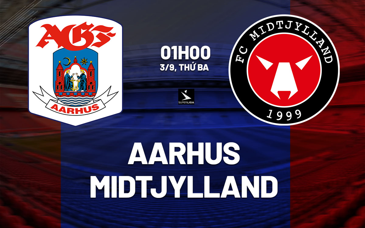 nhan dinh bong da du doan Aarhus vs Midtjylland vdqg dan mach hom nay